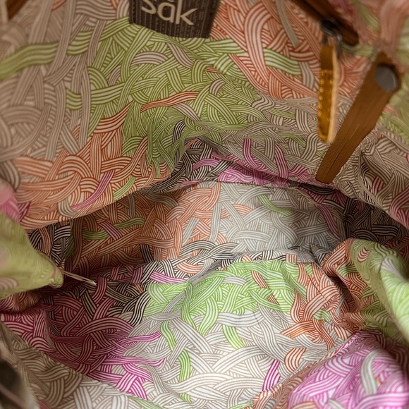 The Sak Boho Brown Leather Backpack - Picture 8 of 8